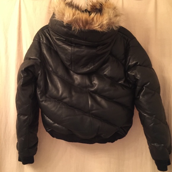 Baby Phat Leather Bomber Jacket - Picture 2 of 2